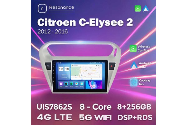 Штатна магнітола для Citroen C-Elysee 12-16 Resonance M200 2K