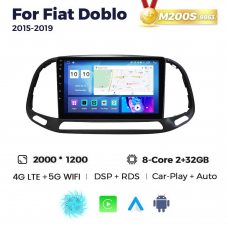Штатна магнітола для Fiat Doblo 15-21 Resonance M200 2K