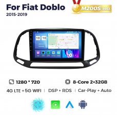Штатна магнітола для Fiat Doblo 15-21 Resonance M200 HD