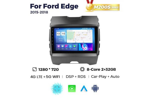 Штатна магнітола для Ford Edge 15-18 Resonance M200 HD