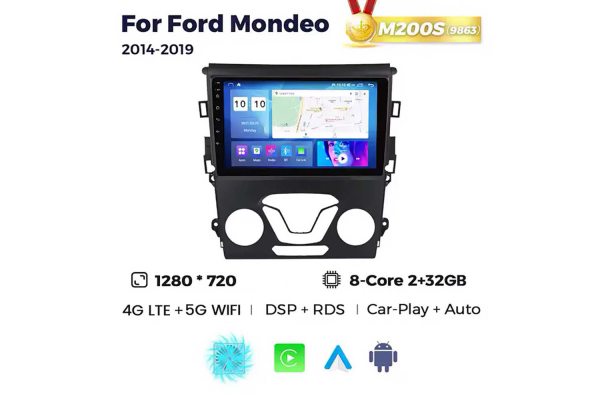 Штатна магнітола для Ford Mondeo, Fusion 12-19 Resonance M200 HD