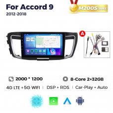 Штатна магнітола для Honda Аccord 12-17 Resonance M200 2K
