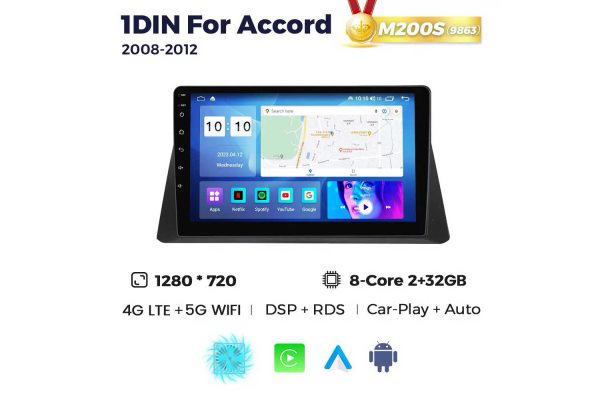 Штатна магнітола для Honda Аccord Crosstour 08-12 Resonance M200 HD