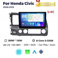 Штатна магнітола для Honda Civic 05-12 Resonance M200 2K