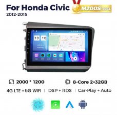 Штатна магнітола для Honda Civic 12-15 Resonance M200 2K