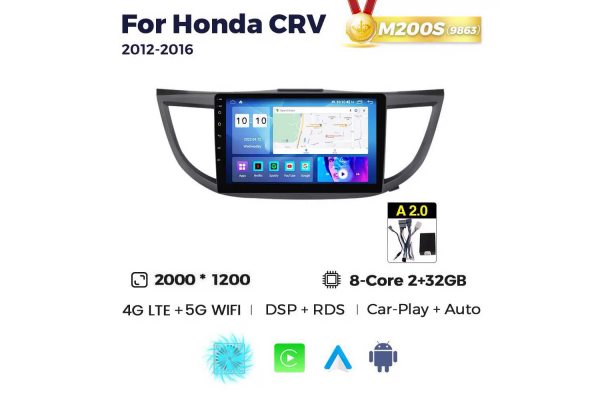 Штатна магнітола для Honda CR-V 12-16 Resonance M200 2K