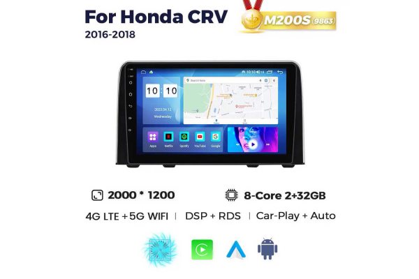 Штатна магнітола для Honda CR-V 16-18 Resonance M200 2K