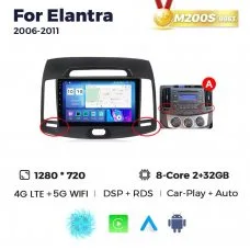 Штатная магнитола для Hyundai Elantra 06-11 Resonance M200 HD