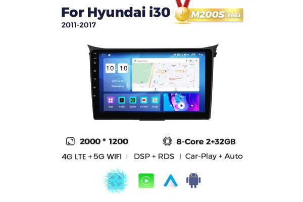 Штатна магнітола для Hyundai i30 11-17 Resonance M200 2K