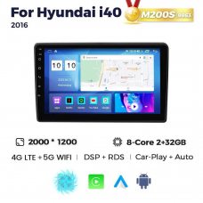 Штатная магнитола для Hyundai i40 16-18 Resonance M200 2K