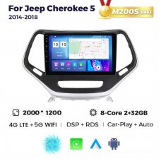 Штатна магнітола для Jeep Cherokee 14-18 Resonance M200 2K