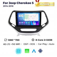 Штатна магнітола для Jeep Cherokee 14-18 Resonance M200 HD