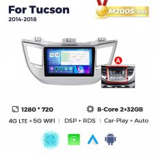 Штатная магнитола для Hyundai Tucson, ix35 14-18 Resonance M200 HD