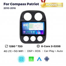 Штатна магнітола для Jeep Compass 09-15 Resonance M200 HD