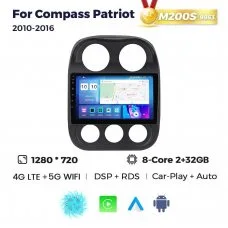 Штатна магнітола для Jeep Compass 09-15 Resonance M200 HD