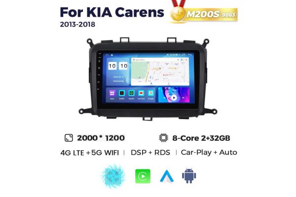 Штатная магнитола для Kia Carens 12-18 Resonance M200 2K
