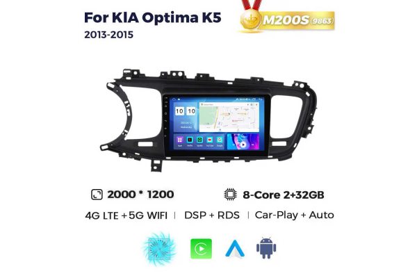 Штатная магнитола для Kia Optima 13-15 Resonance M200 2K