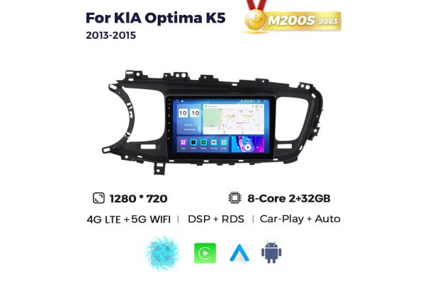 Штатная магнитола для Kia Optima 13-15 Resonance M200 HD