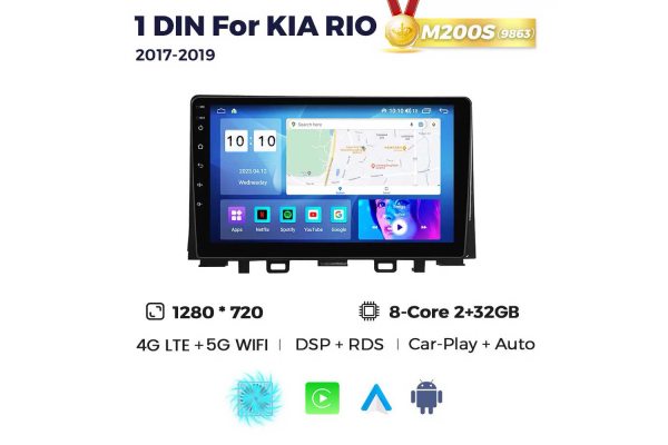 Штатна магнітола для Kia Rio 17-19 Resonance M200 HD