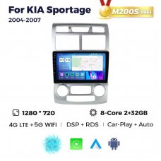 Штатная магнитола для Kia Sportage 04-07 Resonance M200 HD