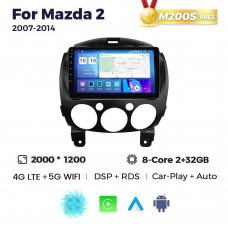 Штатная магнитола для Mazda 2 07-14 Resonance M200 2K