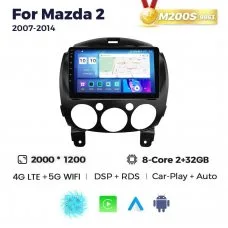 Штатна магнітола для Mazda 2 07-14 Resonance M200 2K