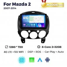 Штатна магнітола для Mazda 2 07-14 Resonance M200 HD