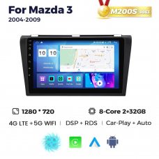 Штатная магнитола для Mazda 3 04-09 Resonance M200 HD
