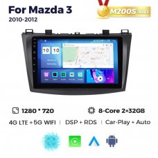 Штатная магнитола для Mazda 3 10-12 Resonance M200 HD