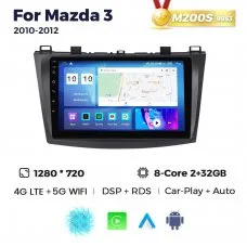 Штатная магнитола для Mazda 3 10-12 Resonance M200 HD