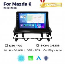 Штатная магнитола для Mazda 6 02-08 Resonance M200 HD