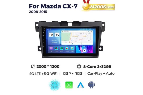 Штатна магнітола для Mazda CX-7 06-12 Resonance M200 2K