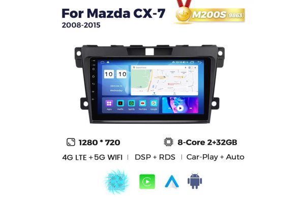 Штатна магнітола для Mazda CX-7 06-12 Resonance M200 HD