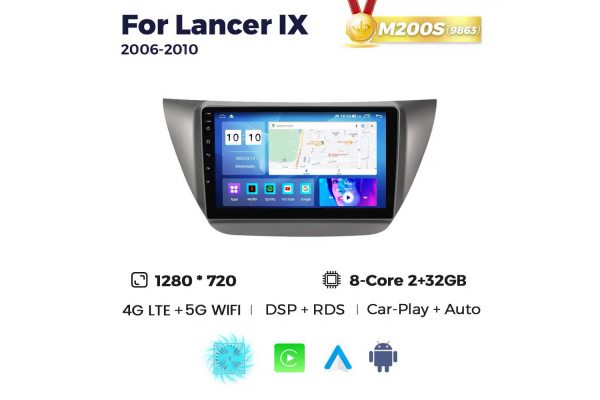 Штатная магнитола для Mitsubishi Lancer 06-10 Resonance M200 HD