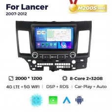 Штатная магнитола для Mitsubishi Lancer 07-12 Resonance M200 2K