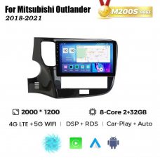 Штатная магнитола для Mitsubishi Outlander 18-21 Resonance M200 2K