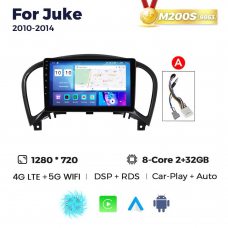 Штатная магнитола для Nissan Juke 10-14 Resonance M200 HD