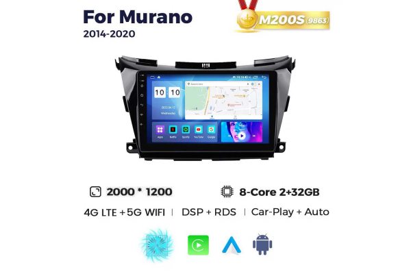 Штатна магнітола для Nissan Murano 14-20 Resonance M200 2K