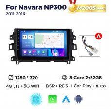 Штатная магнитола для Nissan Navara 11-16 Resonance M200 HD