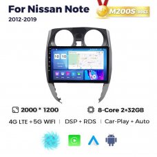 Штатная магнитола для Nissan Note 12-19 Resonance M200 2K
