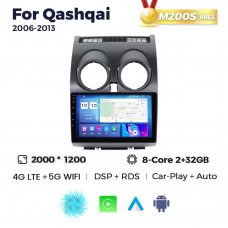 Штатная магнитола для Nissan Qashqai 06-13 Resonance M200 2K