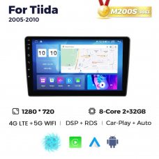 Штатная магнитола для Nissan Tiida 04-11 Resonance M200 HD