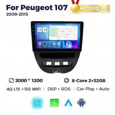 Штатная магнитола для Peugeot 107 05-14 Resonance M200 2K