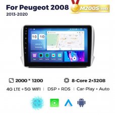 Штатная магнитола для Peugeot 2008 13-19 Resonance M200 2K
