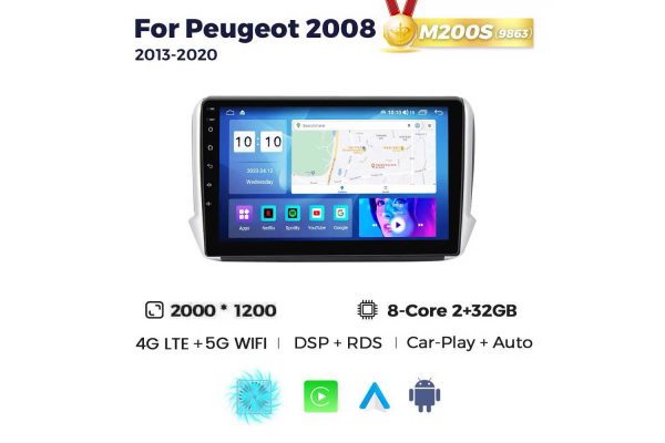 Штатная магнитола для Peugeot 307 02-13 Resonance M200 2K