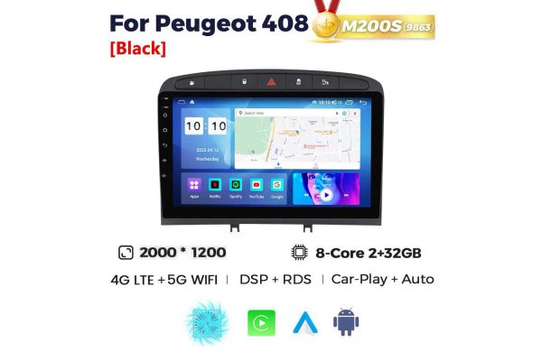 Штатная магнитола для Peugeot 308, 408 10-14 Resonance M200 2K