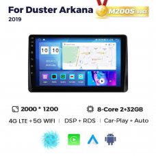 Штатна магнітола для Renault Arkana, Duster 2019+ Resonance M200 2K
