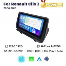 Штатна магнітола для Renault Clio 06-12 Resonance M200 HD