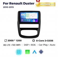 Штатна магнітола для Renault Duster 10-15 Resonance M200 2K