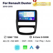 Штатна магнітола для Renault Duster 10-15 Resonance M200 HD